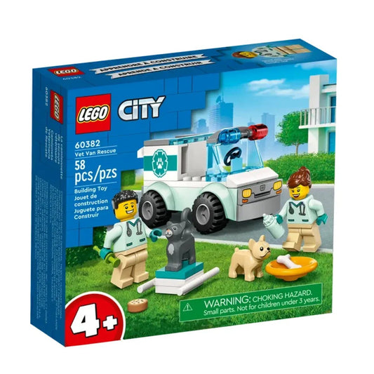 LEGO® City Great Vehicles 60382 Tierrettungswagen