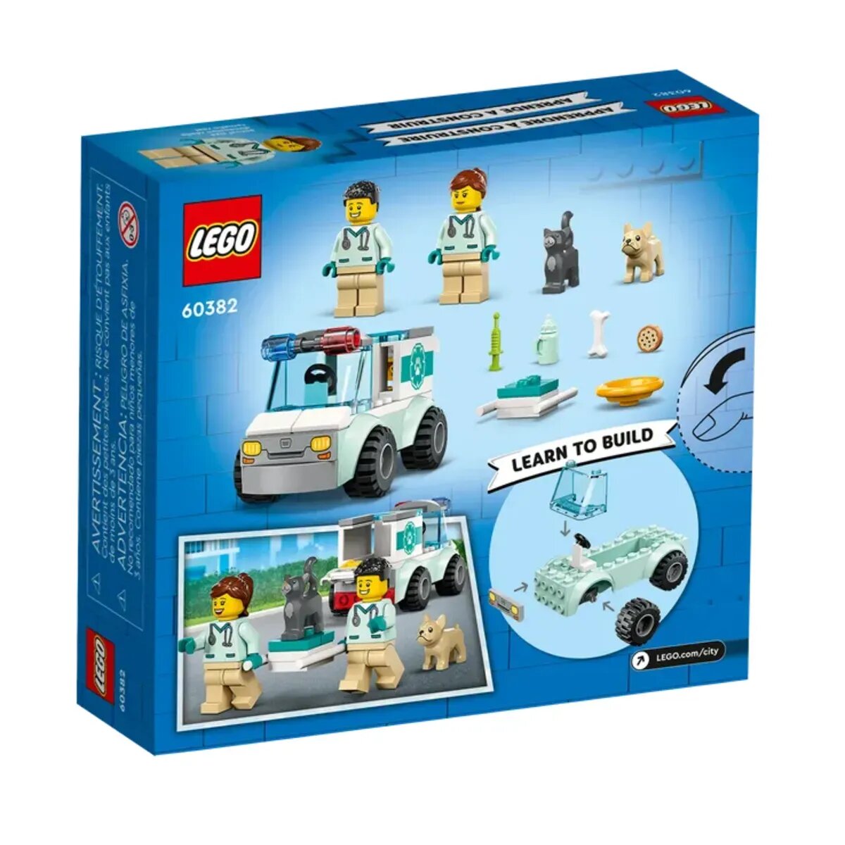 LEGO® City Great Vehicles 60382 Tierrettungswagen