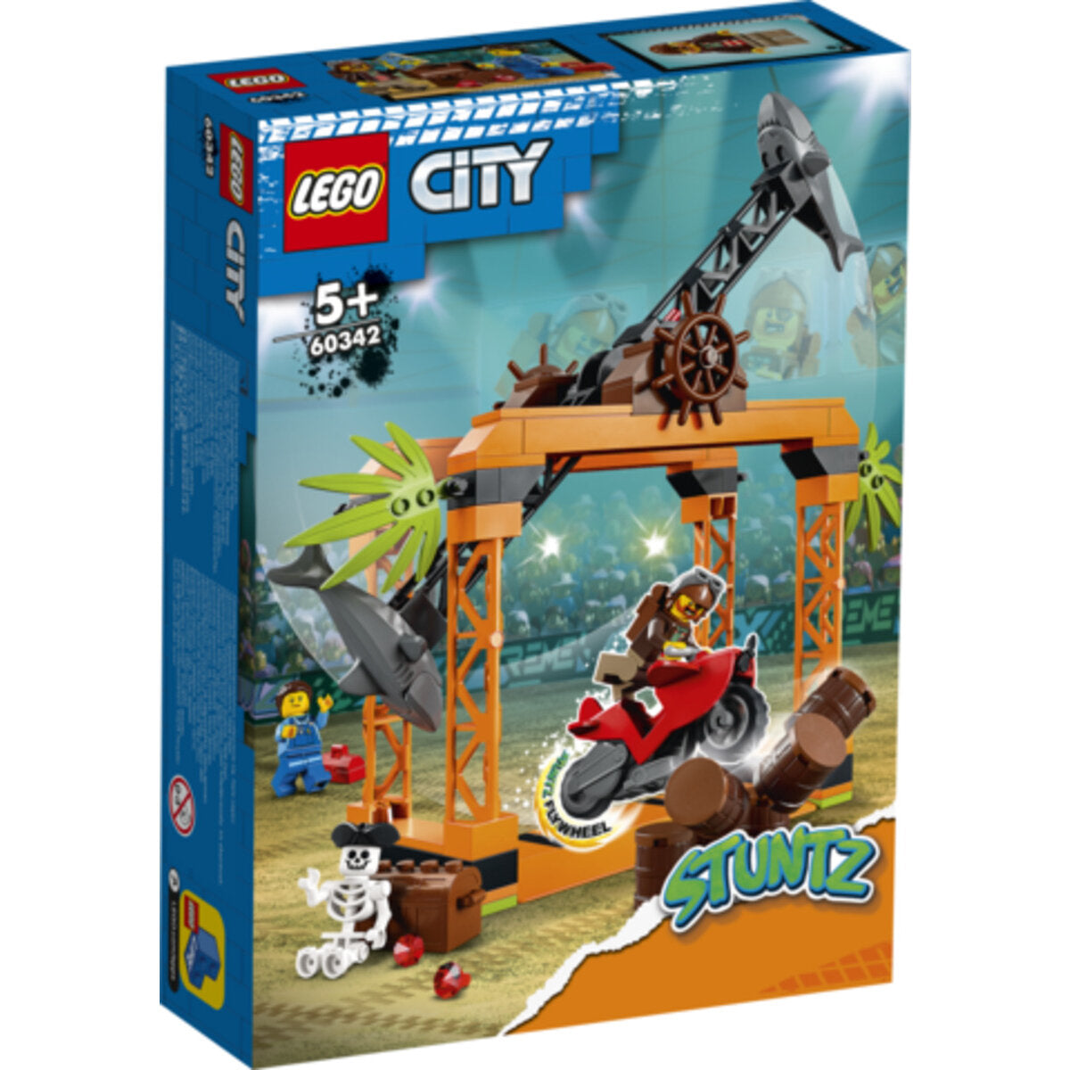 LEGO® City Stunt 60342 Haiangriff-Stuntchallenge