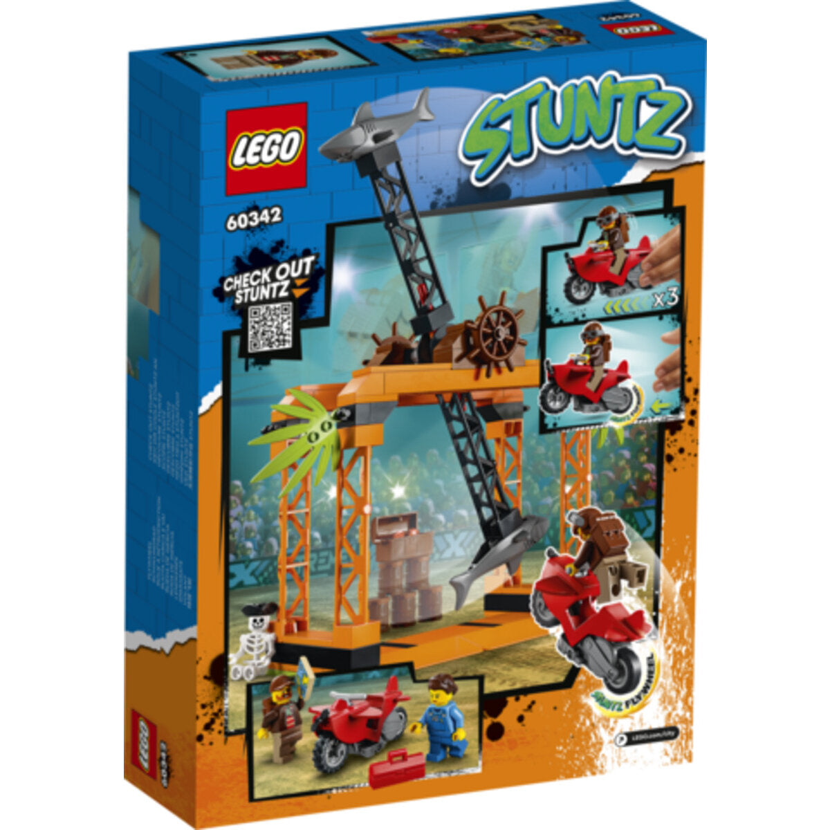 LEGO® City Stunt 60342 Haiangriff-Stuntchallenge