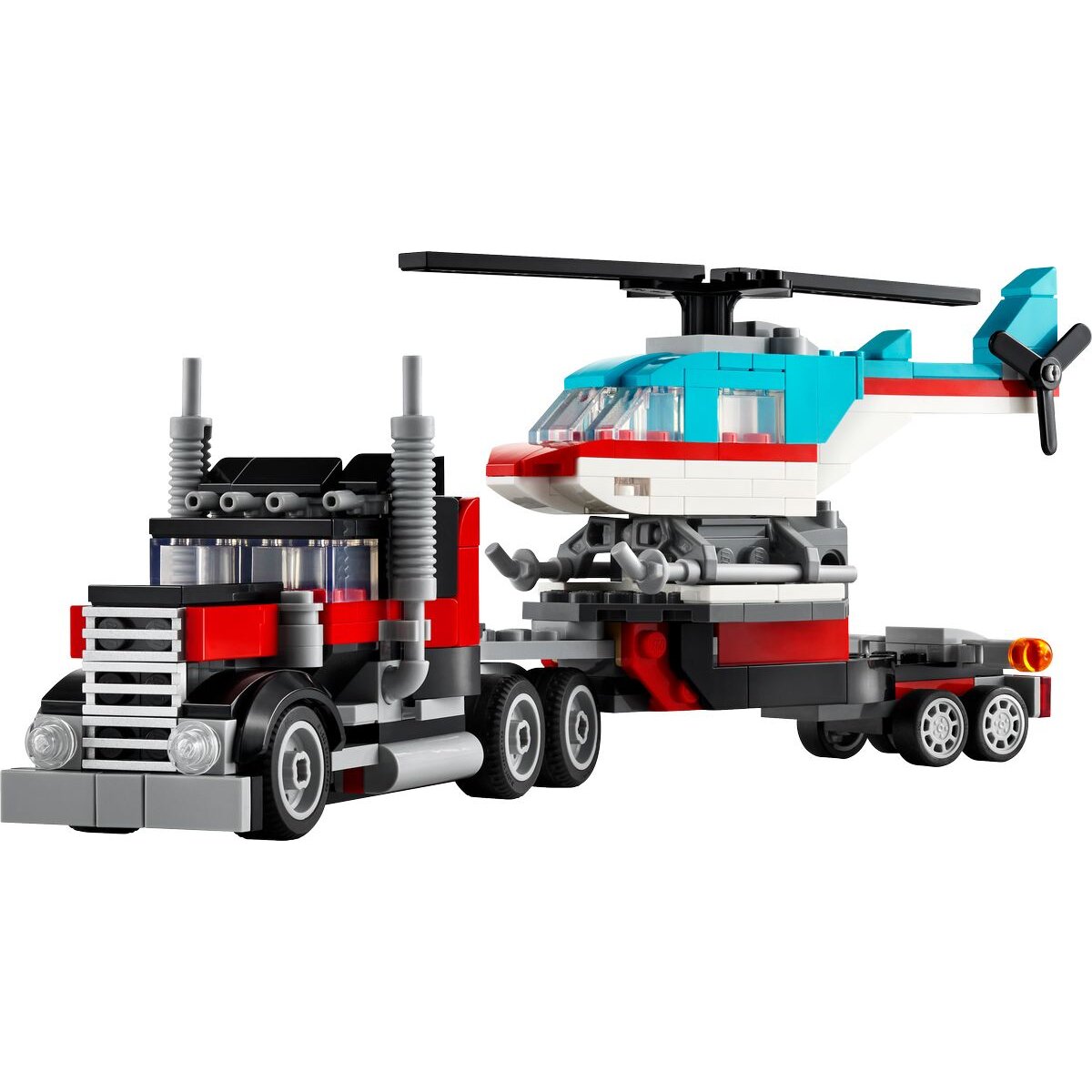 LEGO® Creator 3in1 31146 Tieflader mit Hubschrauber