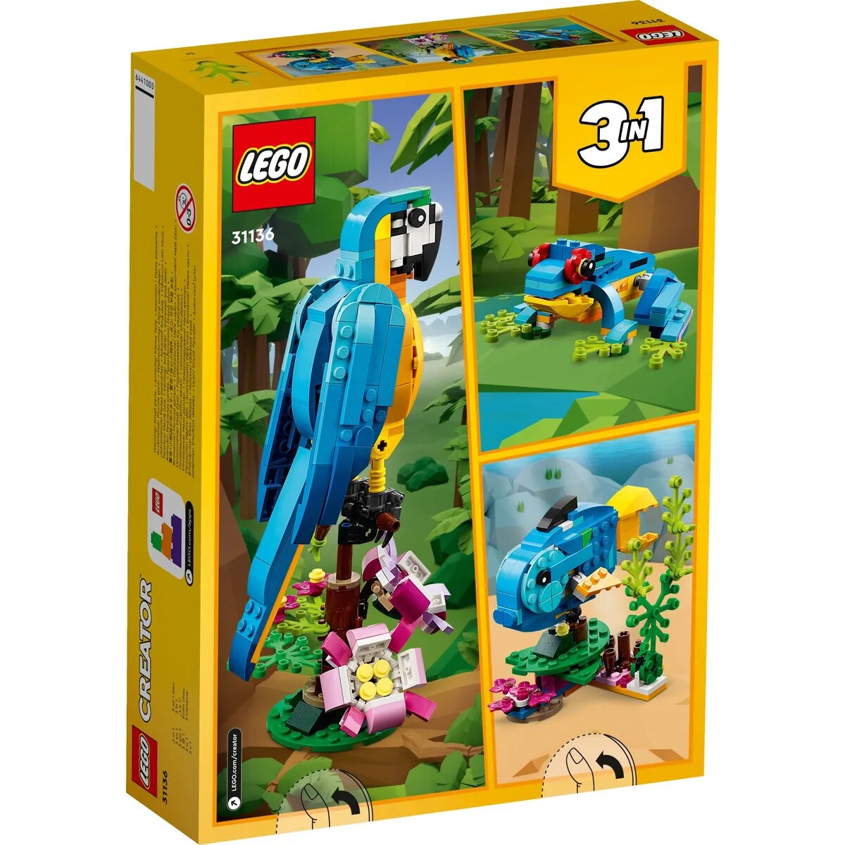 LEGO® Creator 31136 Exotischer Papagei