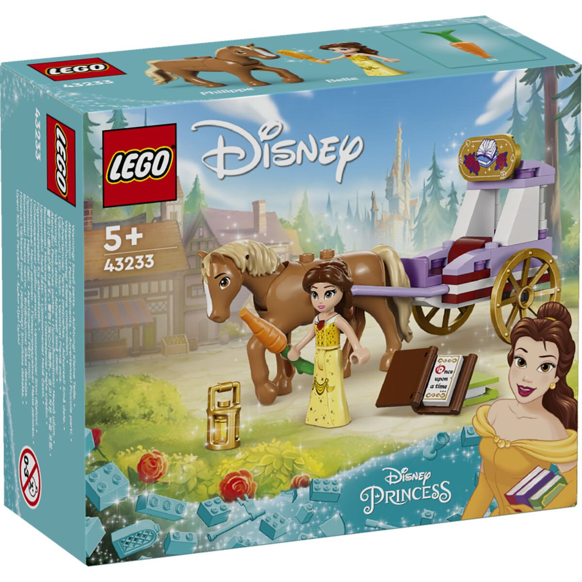 LEGO® Disney Princess™ 43233 Belles Pferdekutsche