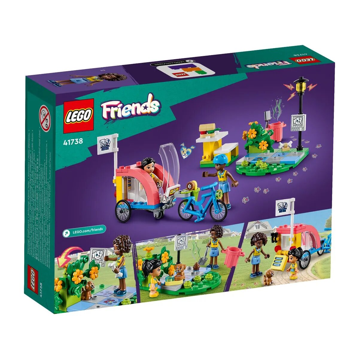 LEGO® Friends 41738 Hunderettungsfahrrad