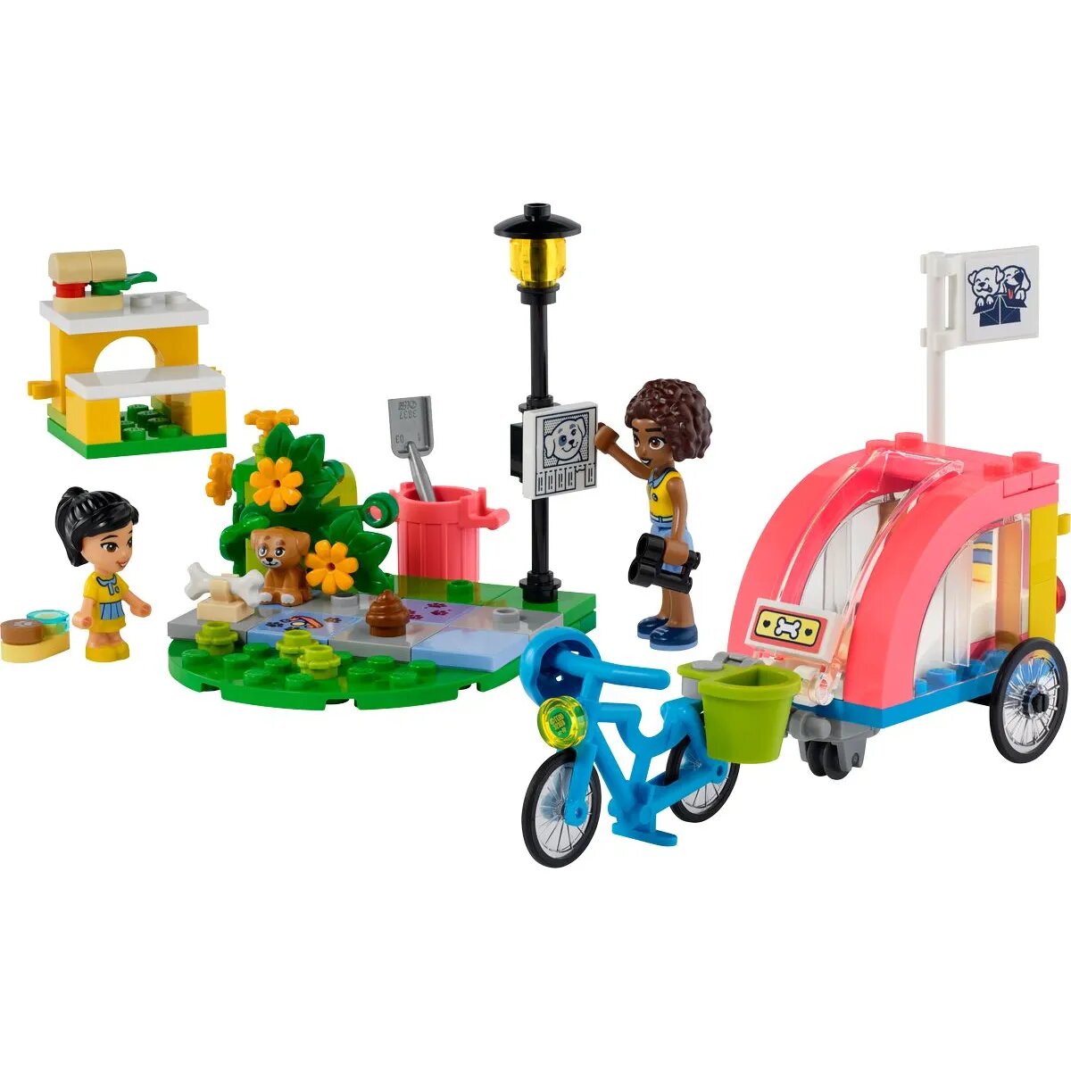 LEGO® Friends 41738 Hunderettungsfahrrad