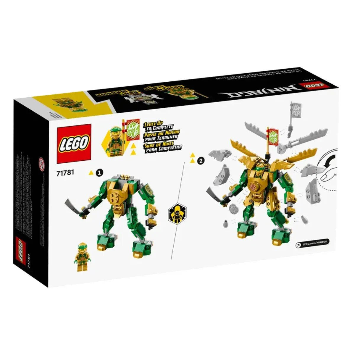 LEGO® NINJAGO® 71781 Lloyds Mech-Duell EVO