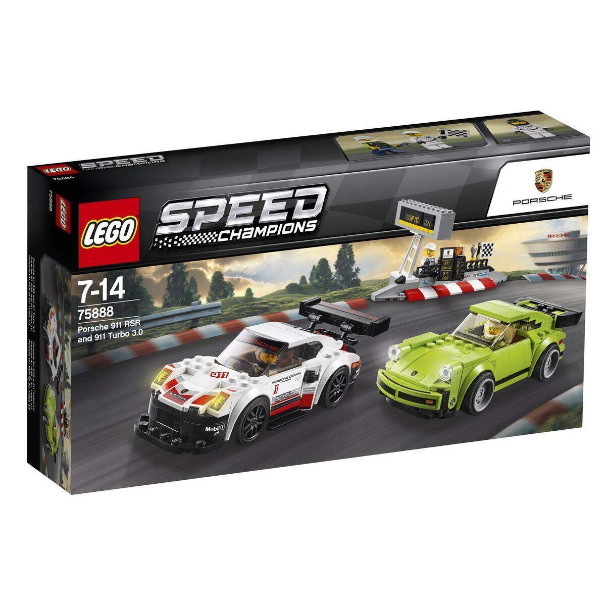 LEGO® Speed Champions 75888 Porsche 911 RSR und 911 Turbo 3.0