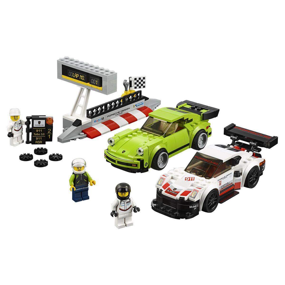 LEGO® Speed Champions 75888 Porsche 911 RSR und 911 Turbo 3.0