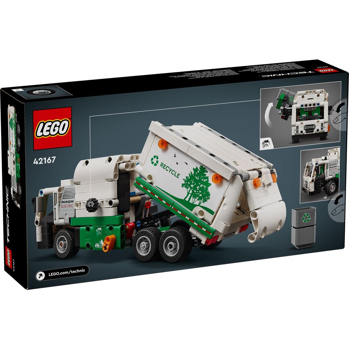 LEGO® Technic 42167 Mack LR Electric Müllwagen