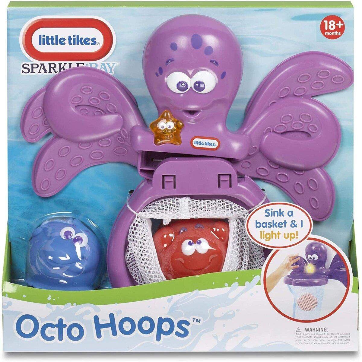 Little Tikes Sparkle Bay Wasserball Octo Hoops
