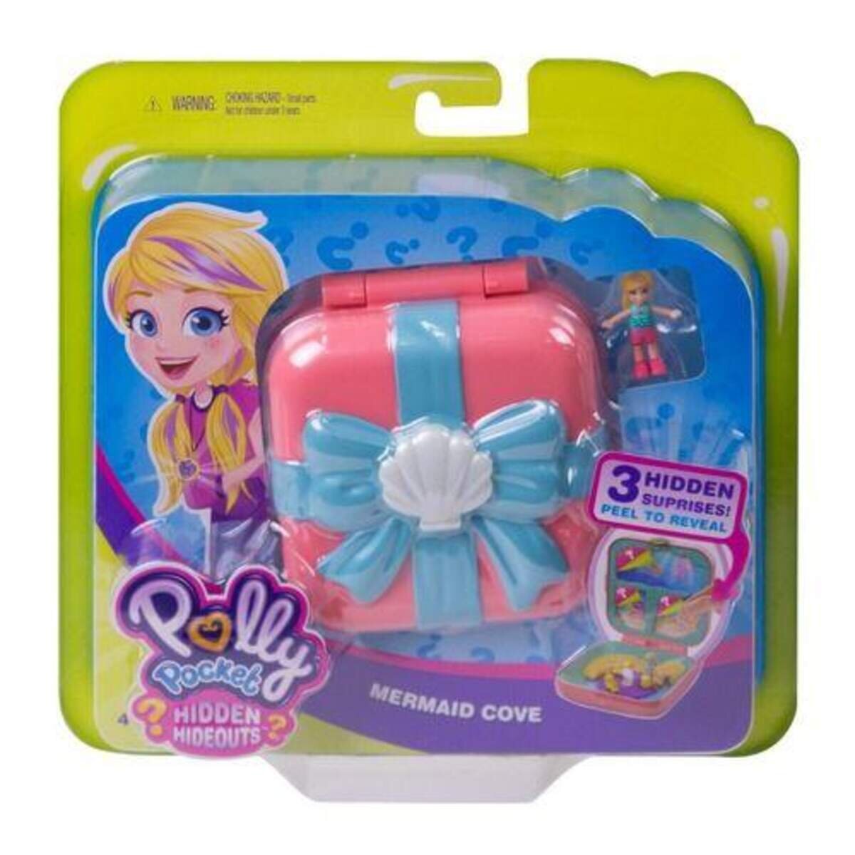 Mattel Polly Pocket Verborgene Schätze Meerjungfrauen Bucht