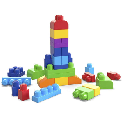 Mega Bloks Bausteinebeutel Medium Grundfarben, 60 Teile