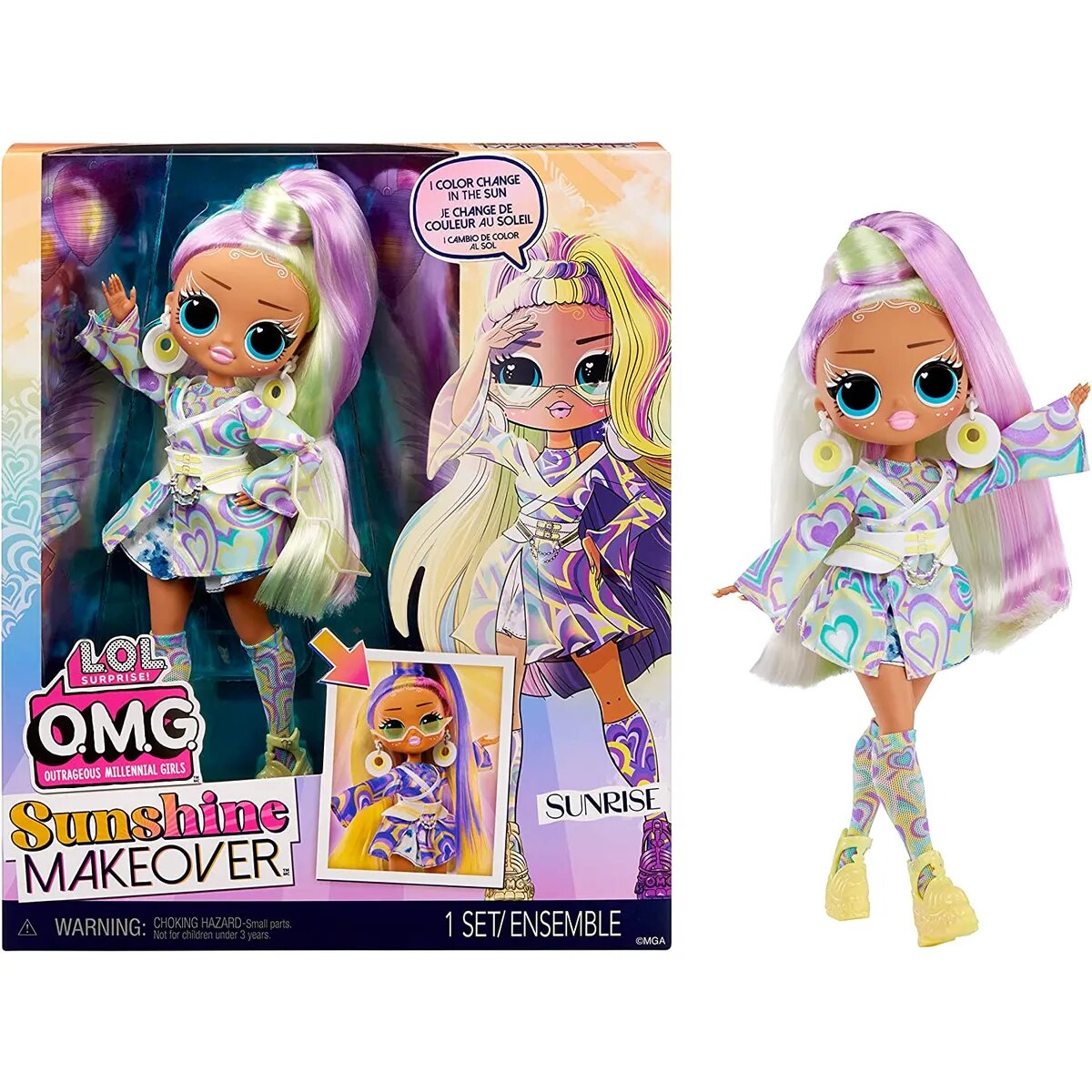 MGA Entertainment L.O.L. Surprise OMG Sunshine Makeover - Sunrise