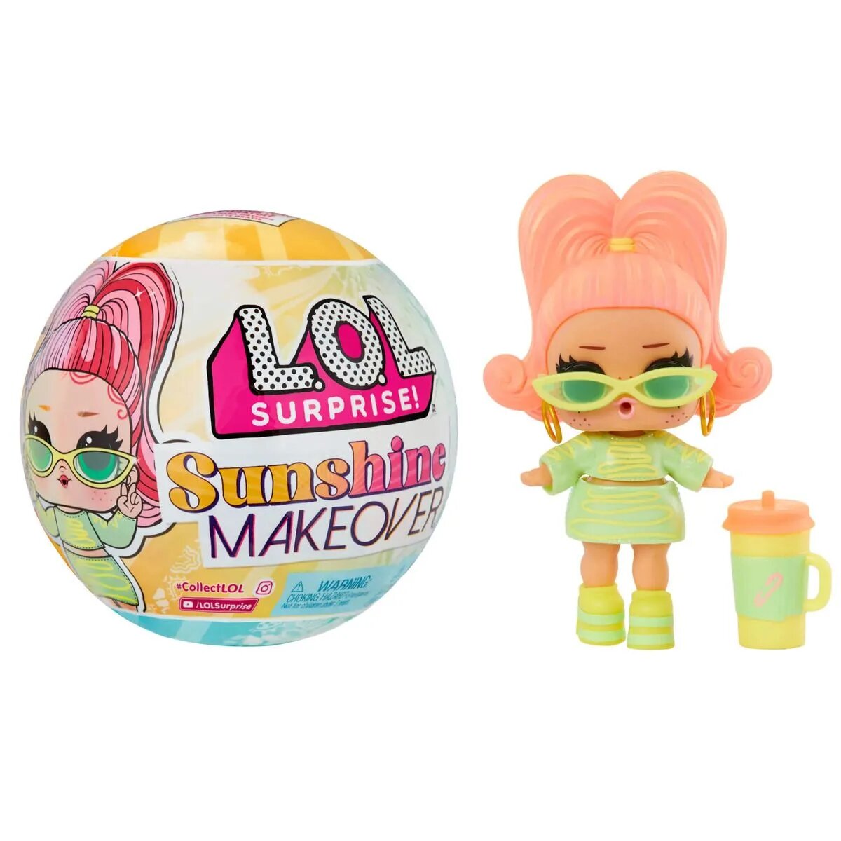 MGA Entertainment L.O.L. Surprise Sunshine Makeover Doll, 1 Stück, sortiert