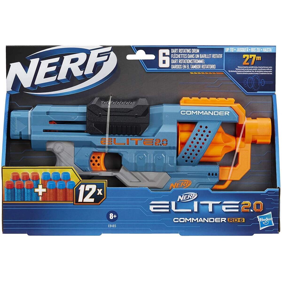 Nerf Elite 2.0 Commander RD-6 Blaster