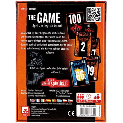 Nürnberger Spielkarten The Game - Spiel so lange du kannst