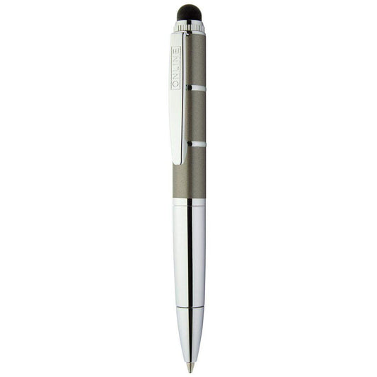 ONLINE 33660/3D Drehkugelschreiber Piccolo Stylus, grey