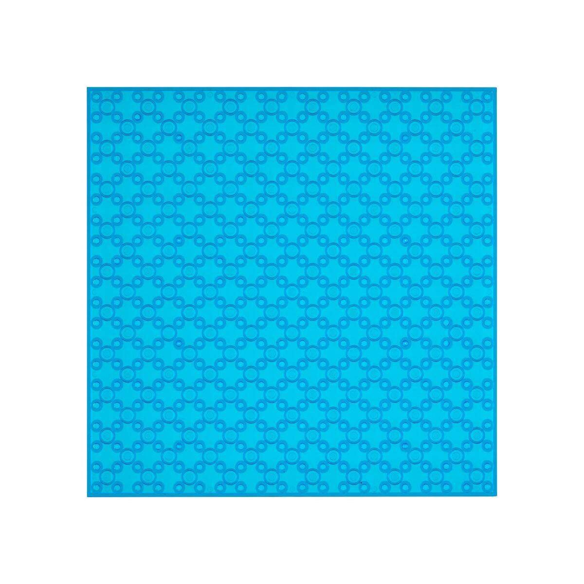 Open Bricks Baseplate 20x20 transparent blue 4