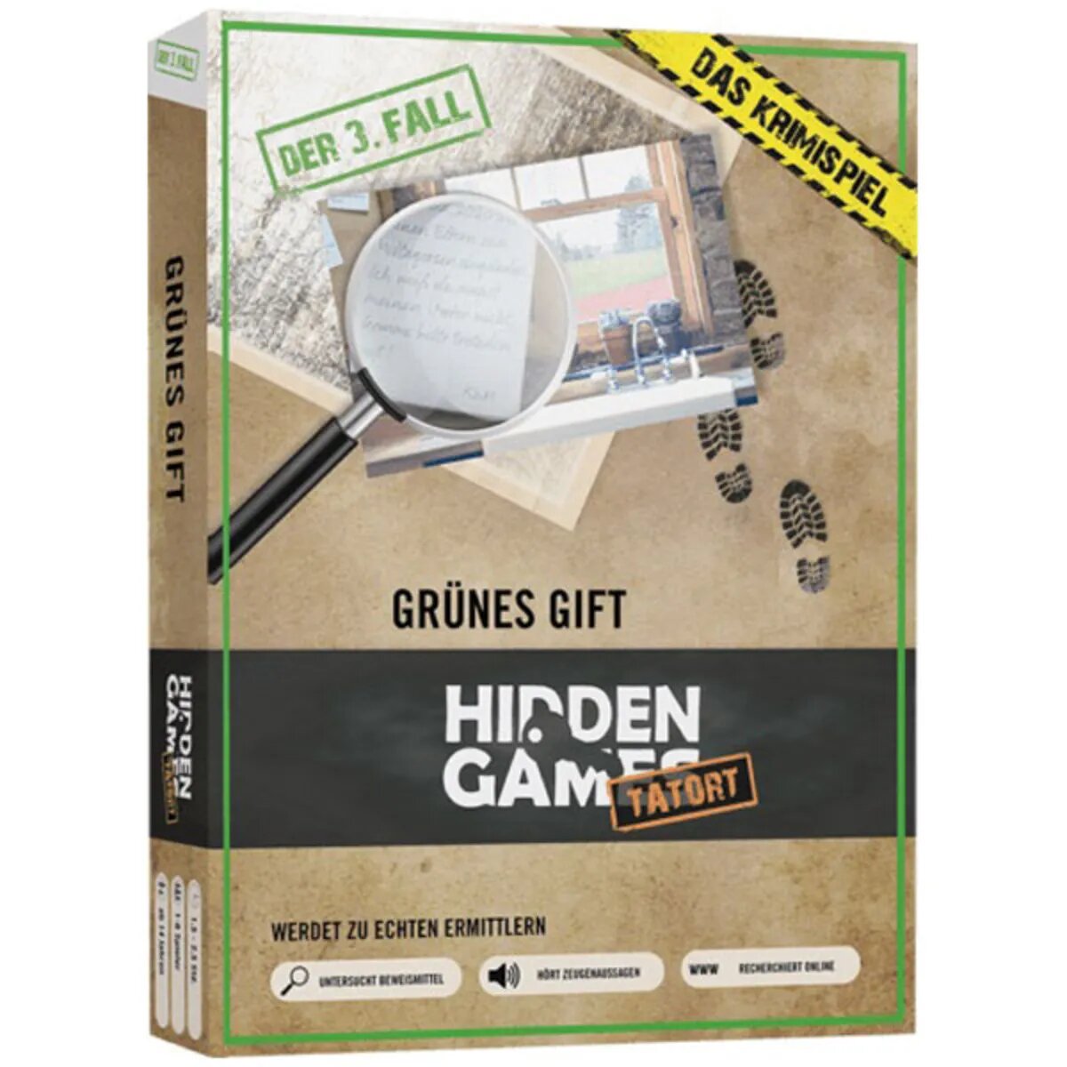 Pegasus Spiele Hidden Games Tatort Grünes Gift