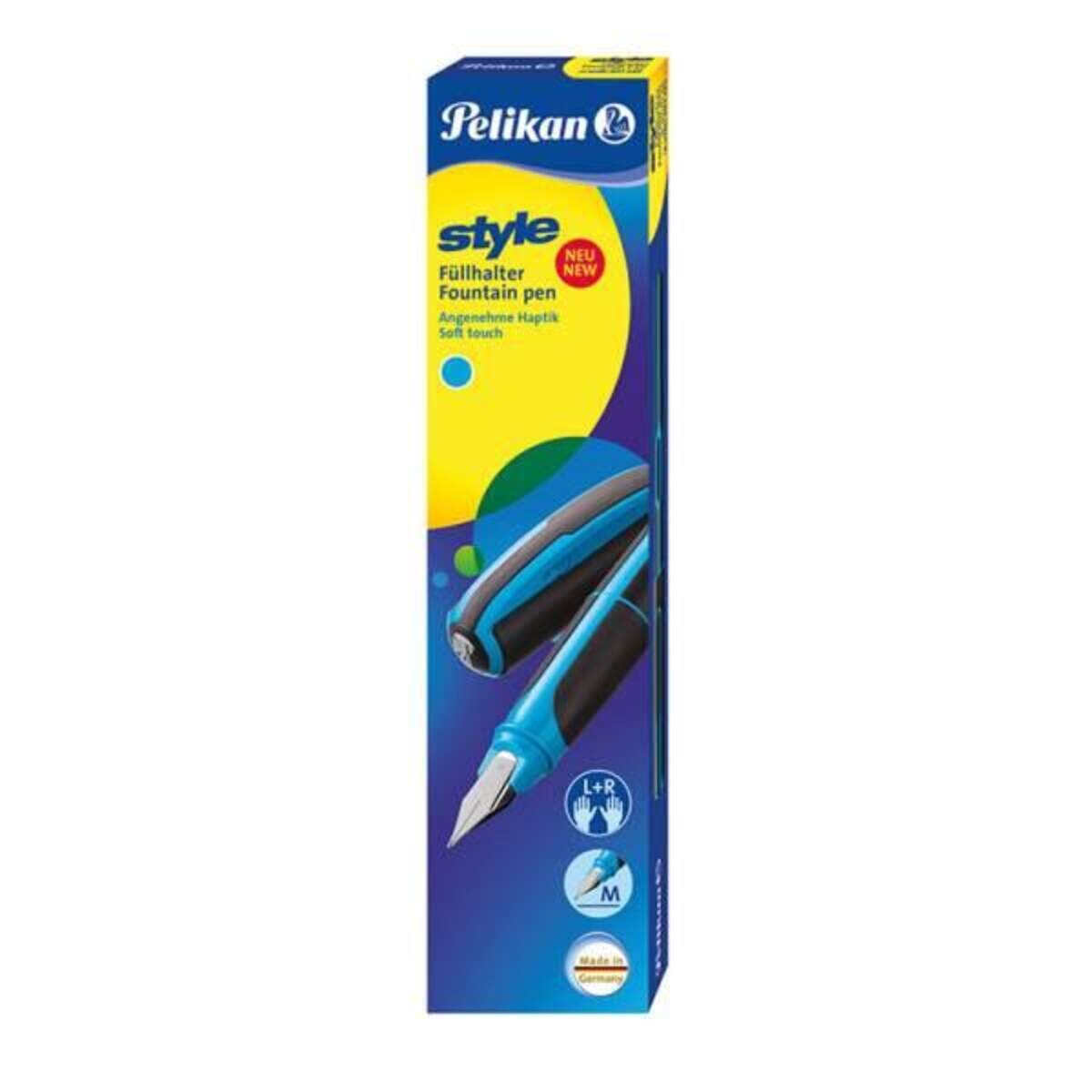 Pelikan Füllhalter Style P57M, neonblau