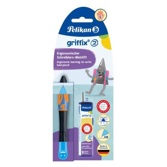 Pelikan griffix® Bleistift für Linkshänder, Neon Black