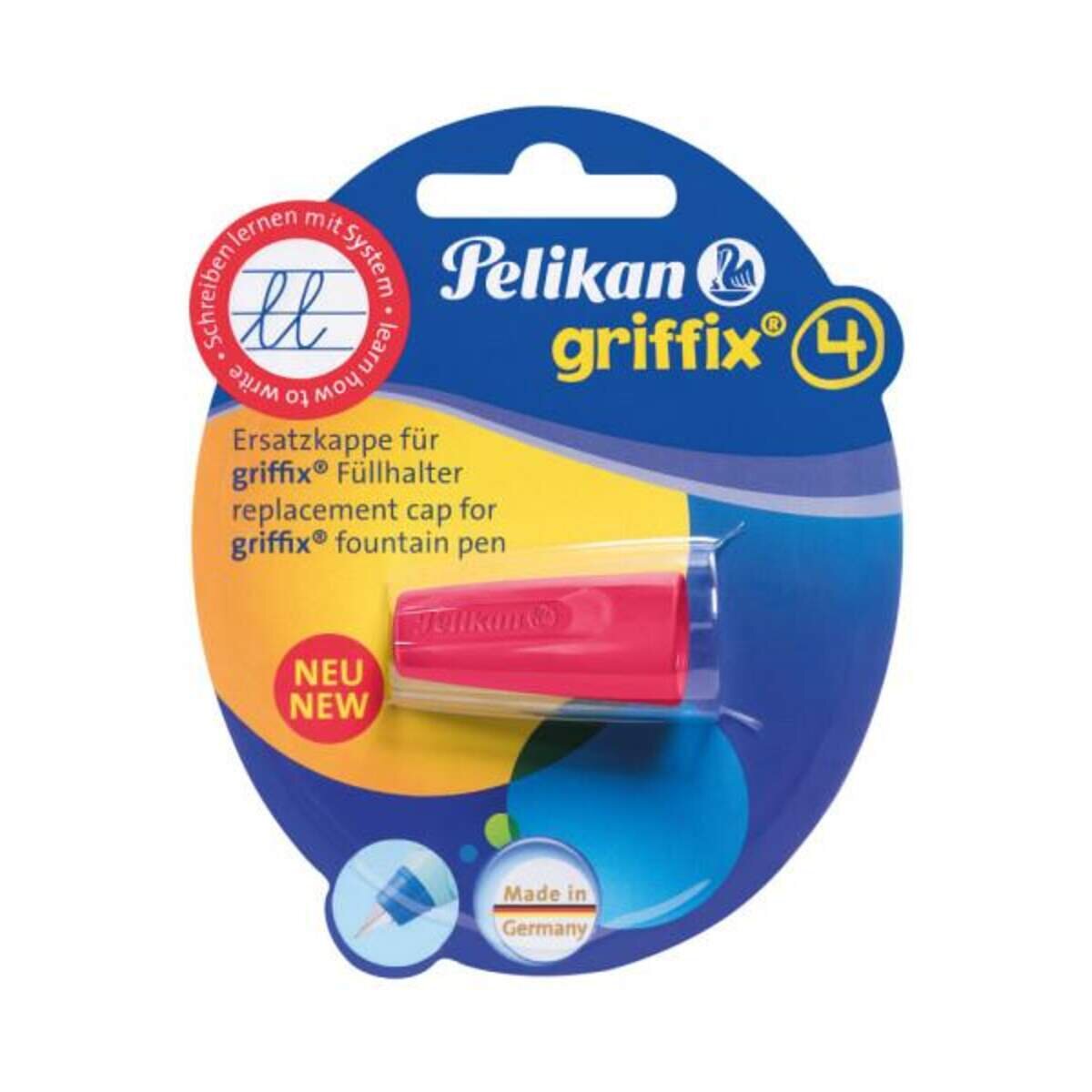 Pelikan griffix® Ersatzkappe für Füller, farbig sortiert