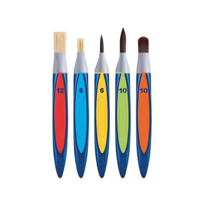 Pelikan griffix® Schulpinselstarter-Set 5er, verschiedene Borsten