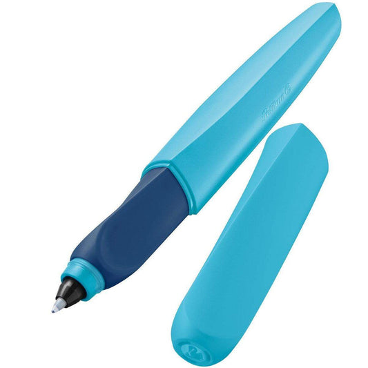 Pelikan Twist® Tintenroller Blau/Blau, universell für Rechts- und Linkshänder