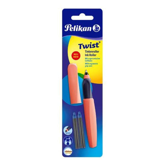Pelikan Twist® Tintenroller Farben sortiert universell für Rechts- und Linkshänder