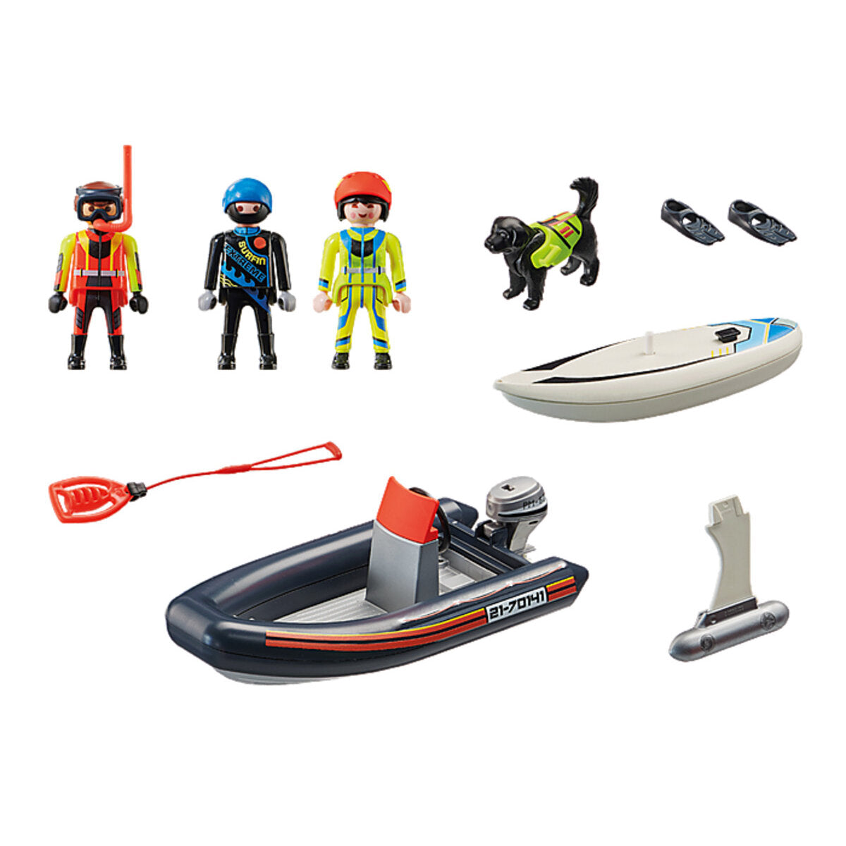 PLAYMOBIL® 70141 City Action  Seenot: Polarsegler-Rettung mit Schlauchboot