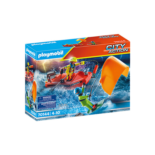 PLAYMOBIL® 70144 City Action  Seenot: Kitesurfer-Rettung mit Boot