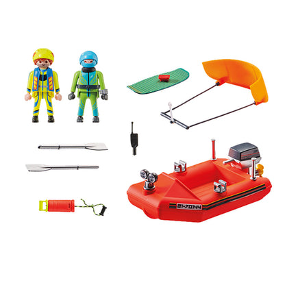 PLAYMOBIL® 70144 City Action  Seenot: Kitesurfer-Rettung mit Boot