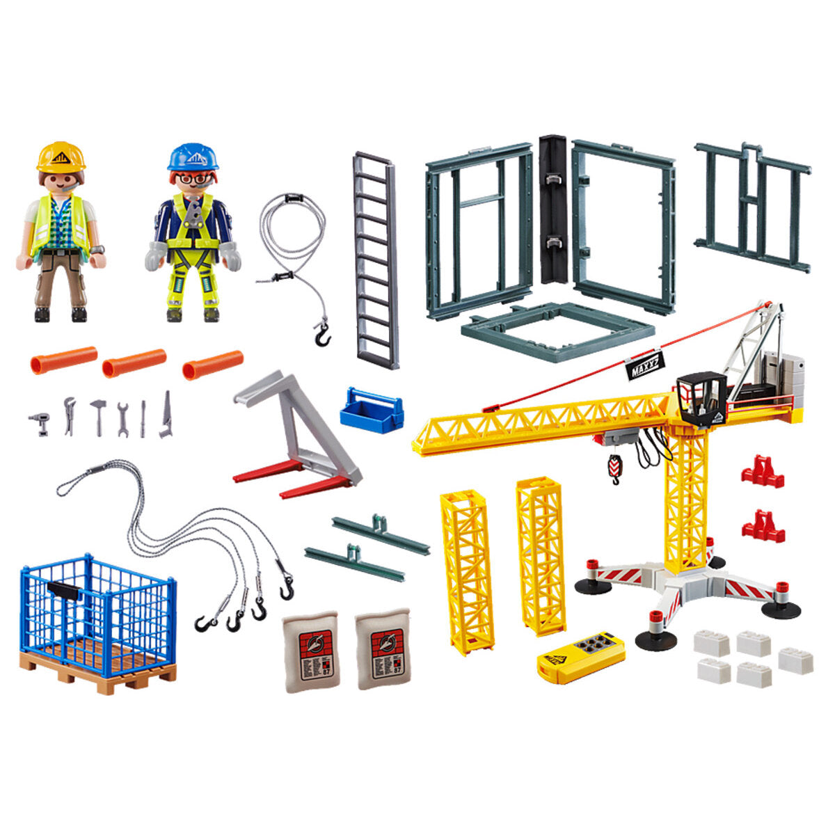 PLAYMOBIL® 70441 City Action RC-Baukran mit Bauteil