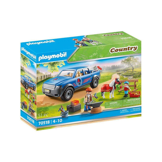 PLAYMOBIL® 70518 Country Mobiler Hufschmied