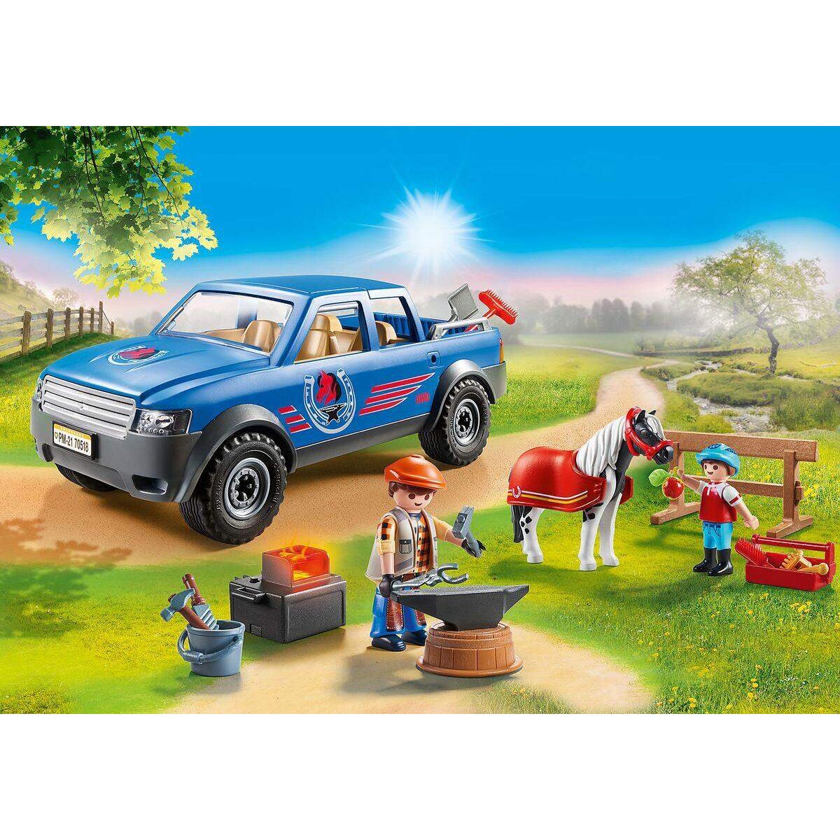 PLAYMOBIL® 70518 Country Mobiler Hufschmied