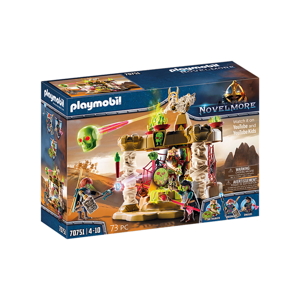 PLAYMOBIL® 70751 Novelmore Sal'ahari Sands - Tempel der Skelettarmee