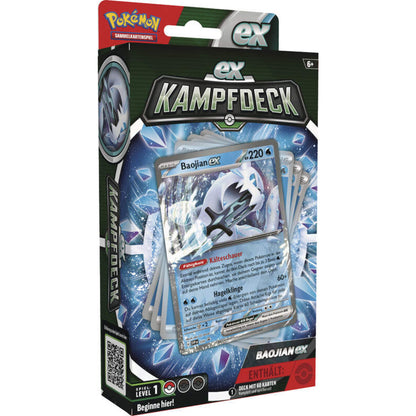 Pokemon Kampfdeck Granforgita-ex oder Baojian-ex, 1 Stück, 2-fach sortiert