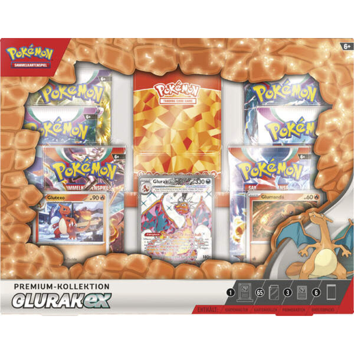 Pokemon Premium-Kollektion Glurak-ex