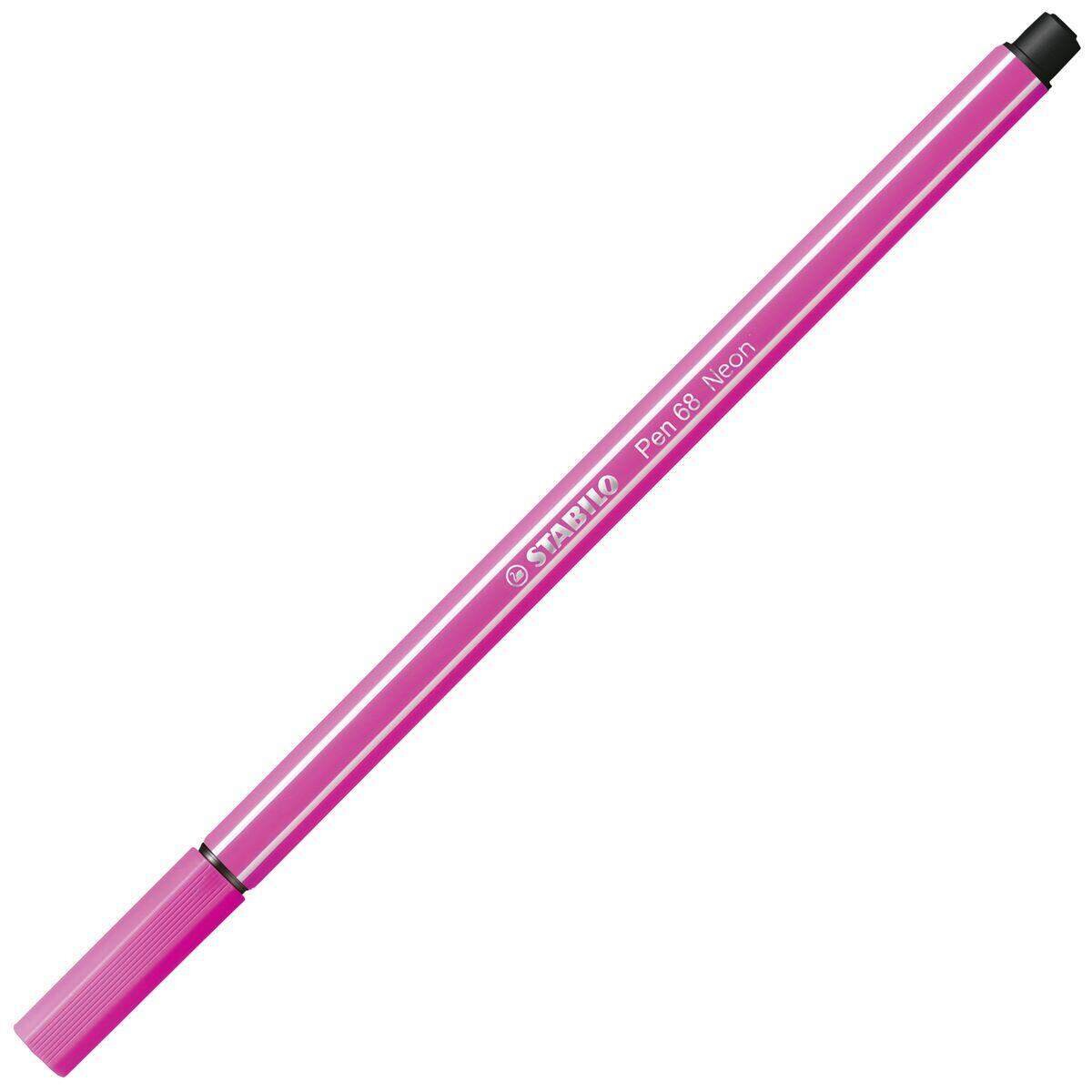 Premium-Filzstift - STABILO Pen 68 - Einzelstift - neonpink