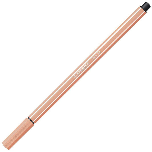 Premium-Filzstift - STABILO Pen 68 - Einzelstift - apricot