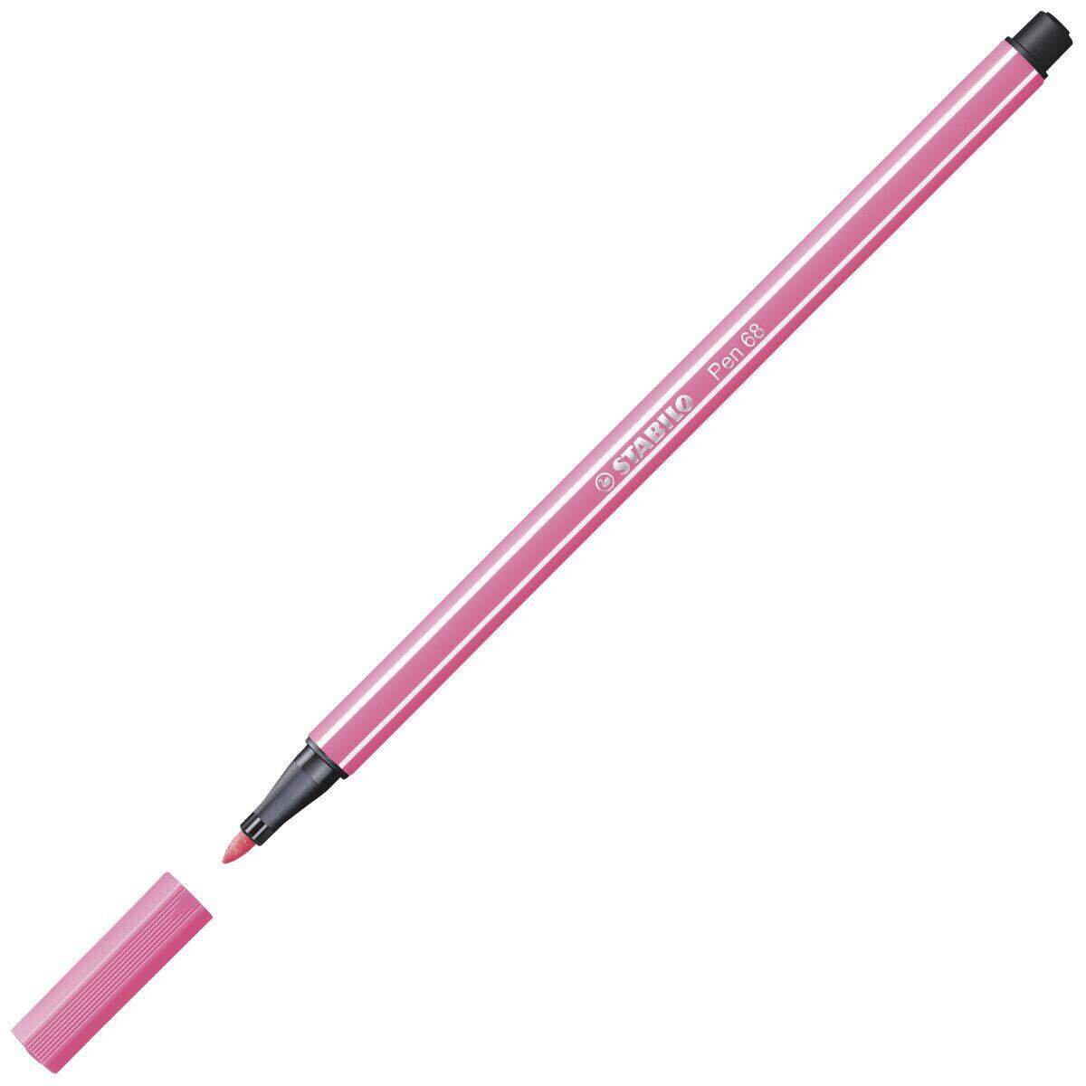 Premium-Filzstift - STABILO Pen 68 - Einzelstift - rosa
