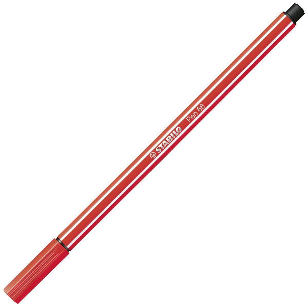 Premium-Filzstift - STABILO Pen 68 - 6er Pack - mit 6 verschiedenen Farben