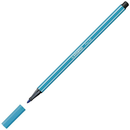 Premium-Filzstift - STABILO Pen 68 - Einzelstift - hellblau