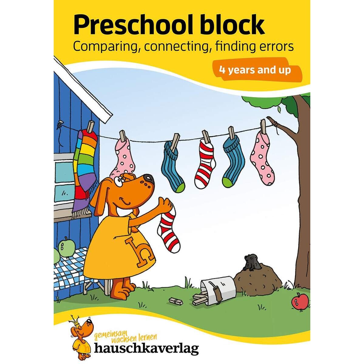 Preschool block - Comparing, connecting, finding errors 4 years and up, A5-Block