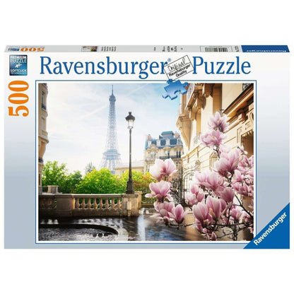 Ravensburger Puzzle - Frühling in Paris, 500 Teile