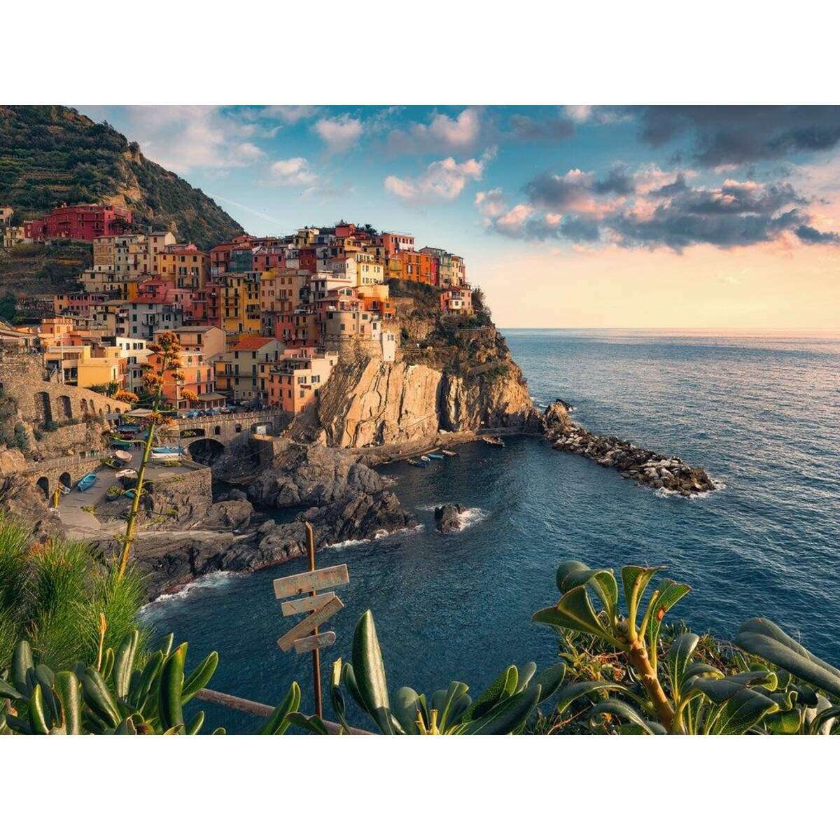 Ravensburger Puzzle Blick auf Cinque Terre, 1500 Teile