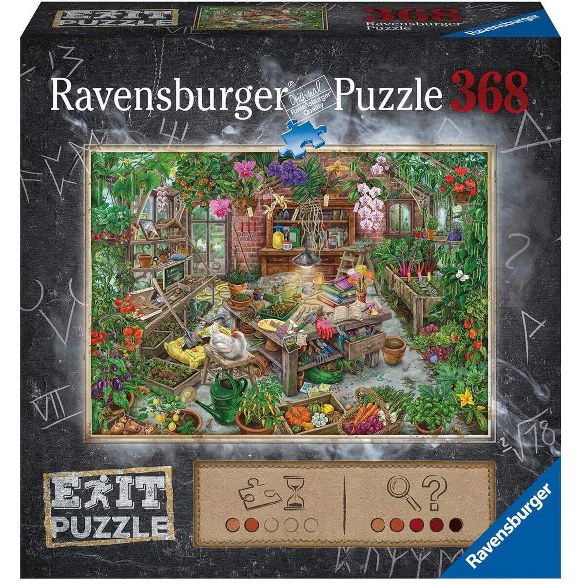 Ravensburger Puzzle Exit Im Gewächshaus, 368 Teile