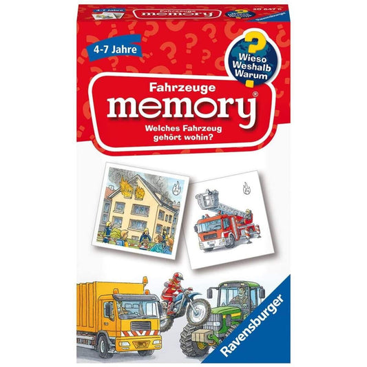 Ravensburger Wieso? Weshalb? Warum? Fahrzeuge memory®