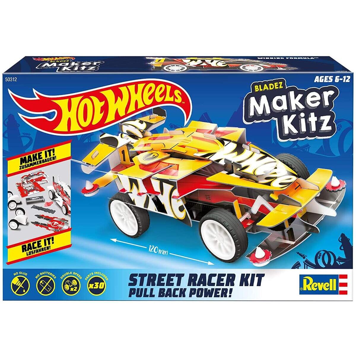 Revell Hot Wheels Winning Formula, Spielzeugauto 1:32 mit Sprungschanze