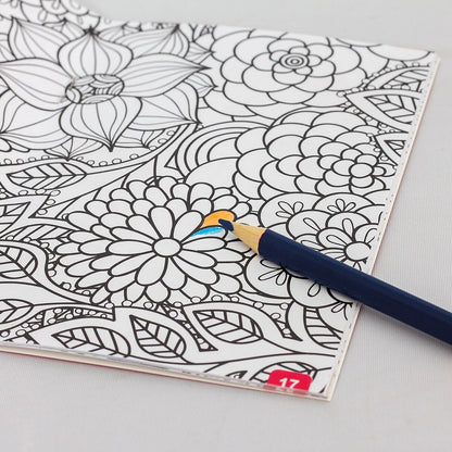 Roth Ausmal-Set+Buntstifte, Einhornportrait